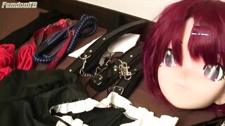 Cocoasoft Japanese Bondage breathplay private doll TS transexual