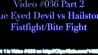 Girlfight.club Blue Eyed Devil vs Hailstorm