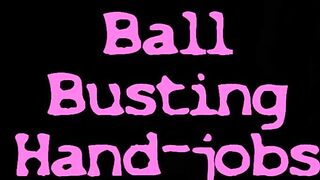 Ball Busting Handjob