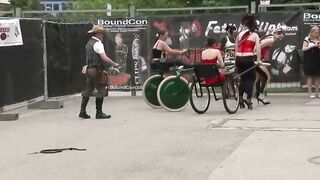 Circus sands Pony race at Boundcon 12