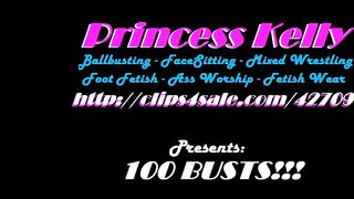 Princess Kelly - Survive my 100 ball busts