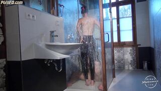 KinkyMistresses - Mistress Susi - Latex Worship in the Shower