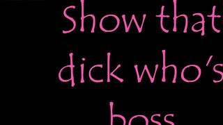 ObeyMelanie - Show that Dick Who's Boss