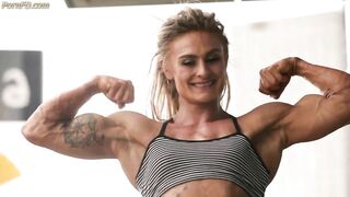 ash linn her biceps