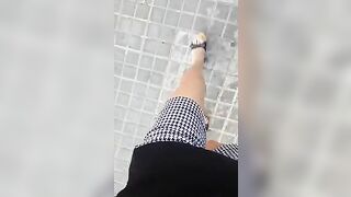 spanishstarx 28-09-2017 Walking with my wood mules POV VIEW