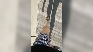 spanishstarx 28-09-2017 Walking with my wood mules POV VIEW