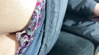 Colombianbigass - Let Stepbro Cum My Buttcrack