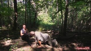 Goddess Zia - The enslaved woodsman- Lick my muddy riding boots