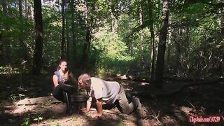 Goddess Zia - The enslaved woodsman- Lick my muddy riding boots