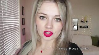 Miss Ruby Grey - Real Men SWALLOW CEI