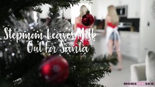 MomsTeachSex presents Bunny Madison & Molly Little - Stepmom Leaves Milk Out For Santa – 20.12.2022