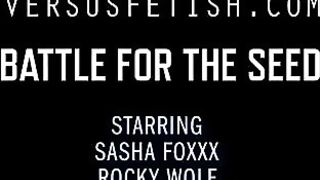 Sasha Foxxx, Rockey Wolf Battle For The Seed XXX