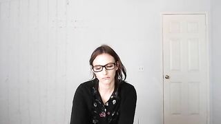 Tatum Christine - nerdy to sexy librarian stripteas