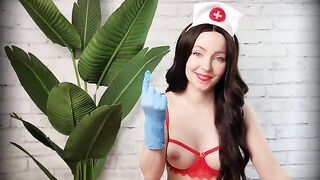 TinyFeetTreat - Naughty Nurse - Stockings and Prostate Play