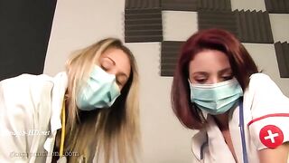 You Get Examined _ Jerked Off By Dr Nikki Brooks _ Nurse Lola Fae - Ginarys Kinky Adventures HandJob