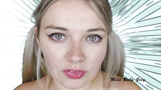 Miss Ruby Grey Edged And Mesmerized (Face Worship) (Premium Plan)