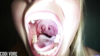 Codi Vore - Say "Ahh" Mouth Exploration