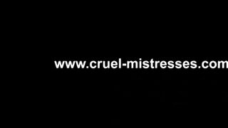 Cruel Mistresses - Ariel and Amanda - Jumping canes