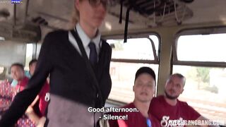 Train Conductor Fucked Hard - CzechGangBang