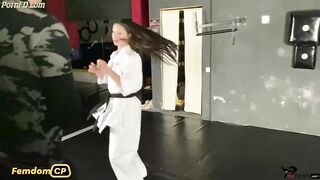 karate sonya slave beating