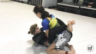 double arm trap rear naked choke