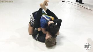 double arm trap rear naked choke