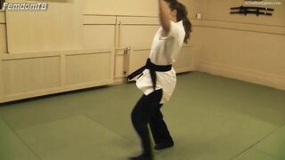 SkilledFemFighters - Barbi Seibukan Jujutsu Action