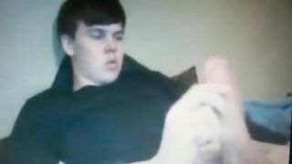 chubby young guy with huge cock on cam 2