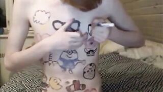 Danish Redhead+Viking Bi Boy - Camshow In US = Gudheadt 1