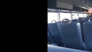 Jerking off on the bus....Big Cum Shot 2