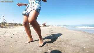 Samy Beach Foot Domination (EXCLUSIVE)