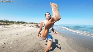 Samy Beach Foot Domination (EXCLUSIVE)