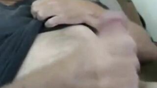 Mustache daddy cumming