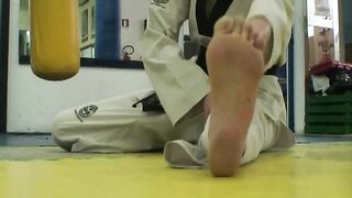 Taekwondo foot domination