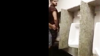 breeding a slut in a Public Bathroom 3