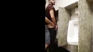 breeding a slut in a Public Bathroom 3