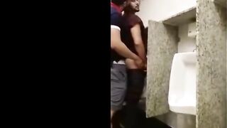 breeding a slut in a Public Bathroom 3