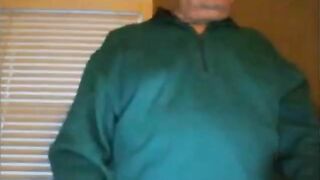 Hot daddy straight show and stroke webcam 2