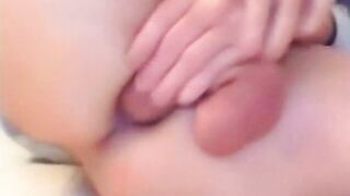 self fuck with creampie 2