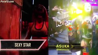 WWE Asuka Rare sex battle