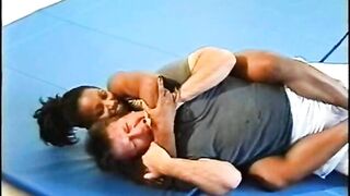 Raquel mixed wrestling 2