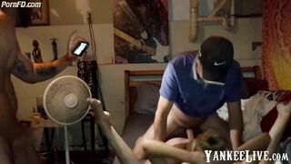 Husband films neighbor fucking his girl 2