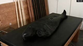 BondageLife Rachel Greyhound - Greyhound Latex Lunch (Sleespsack Edition)