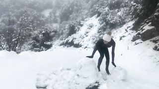 BondageLife Rachel Greyhound - Snow Day (Latex Edition)