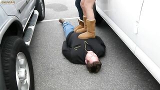 Getting Trampled by UGG´s by Candid Girls