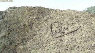 Beach - Sau abgefickt und vollgespritzt