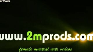 2MProds - Martina & Cristina - Judo Lesson: Holds Down