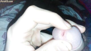 Masturbation my penis and cumshot 3