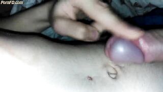 Masturbation my penis and cumshot 3