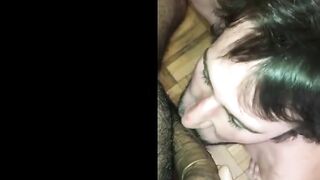 Sucking and Swallowing an Indian Load